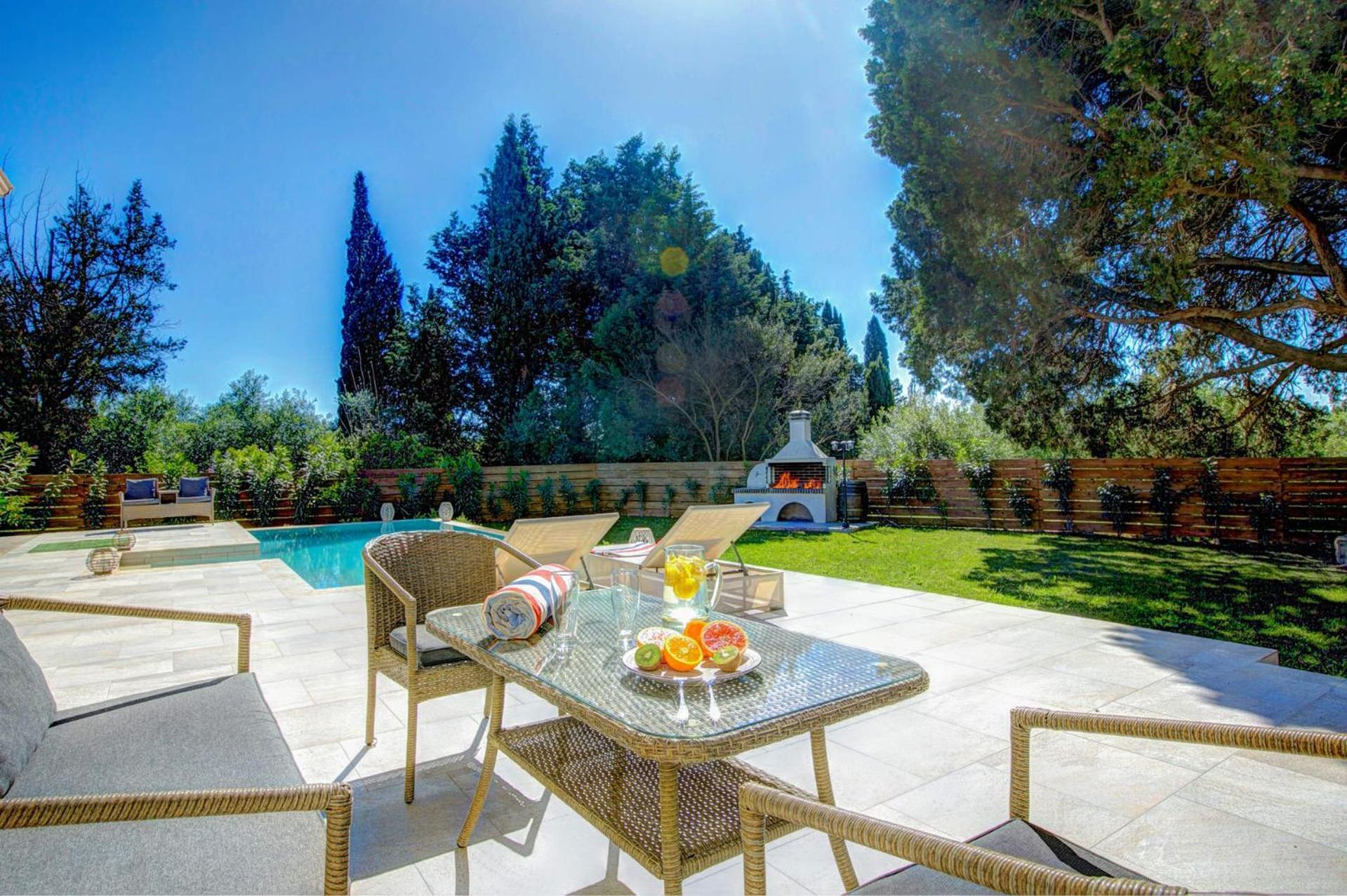 Astarte Villas - Laalu Private Villa With Pool Koukounariá المظهر الخارجي الصورة